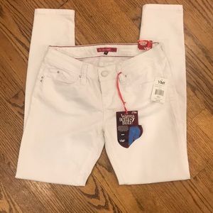 Ymi white skinny jeans